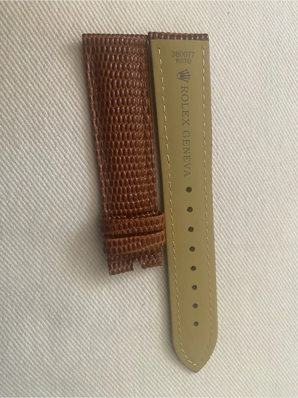 Leather Watch Strap in Brown – 20mm lug Rolex